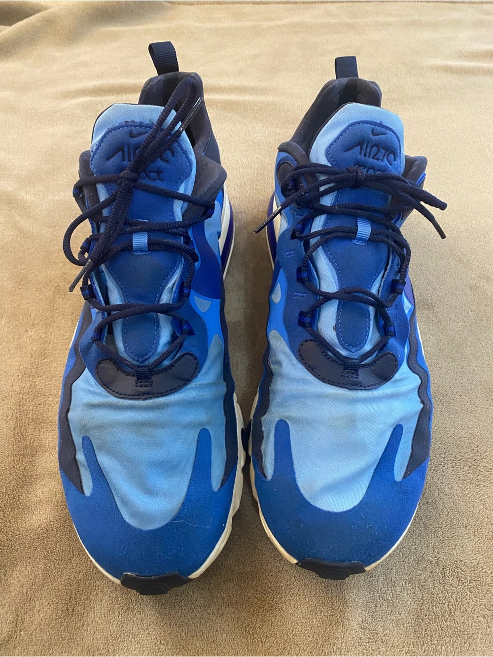 Nike Air Max 270 React Impressionism Men’s size 15 Athletic Shoes